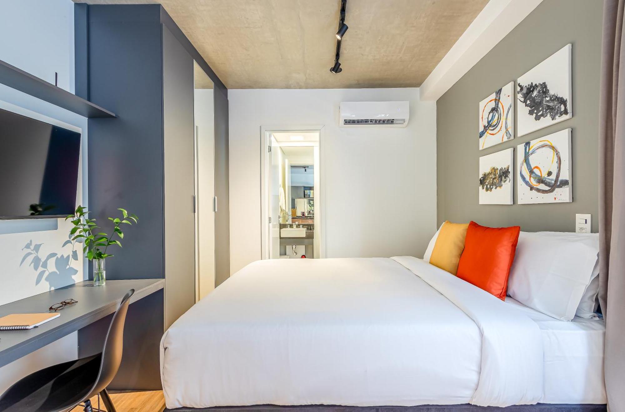 סאו פאולו Apartamentos Completos Novos Ao Lado Da Av Paulista E Masp - Next Paulista מראה חיצוני תמונה