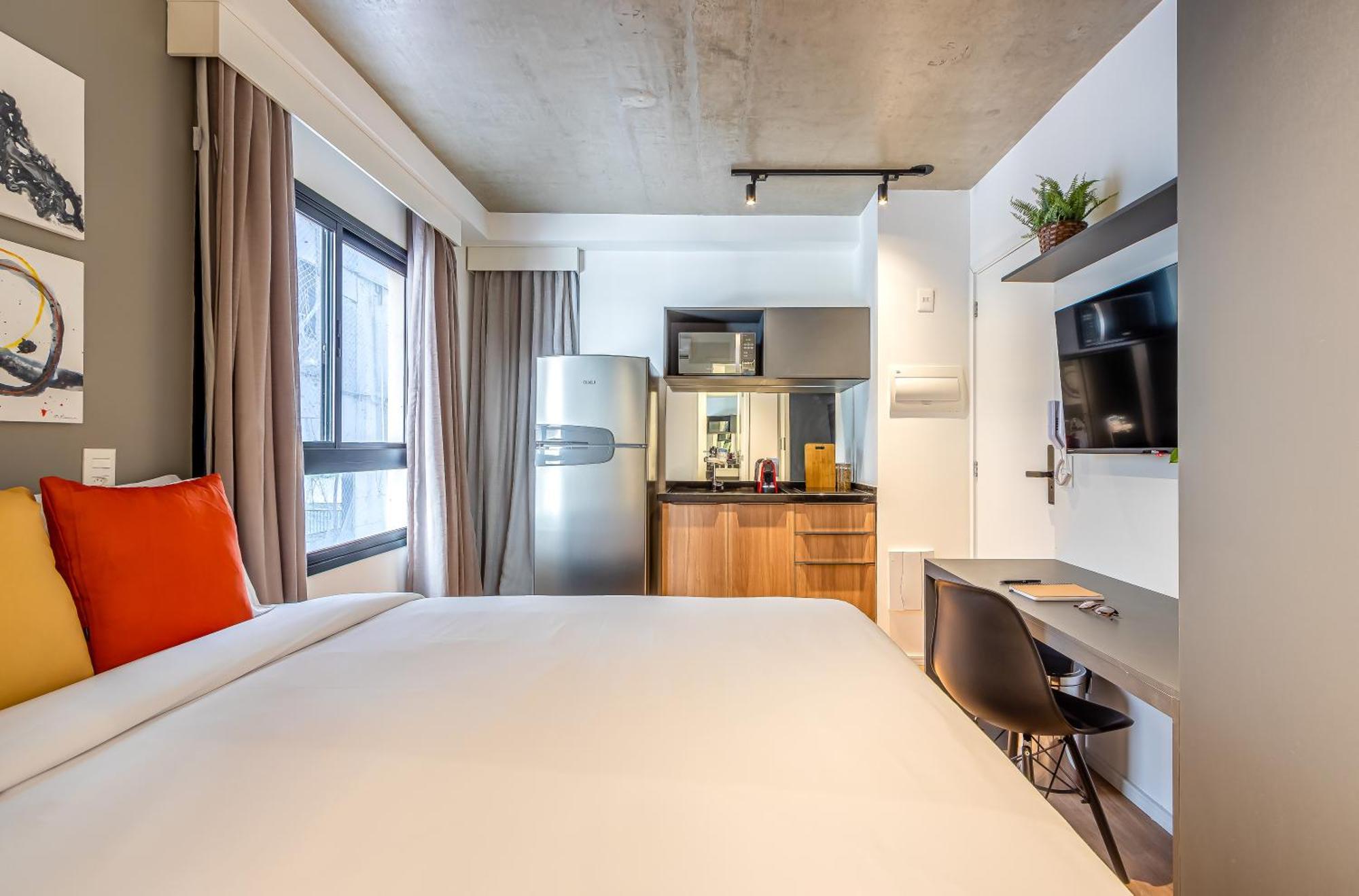 סאו פאולו Apartamentos Completos Novos Ao Lado Da Av Paulista E Masp - Next Paulista מראה חיצוני תמונה