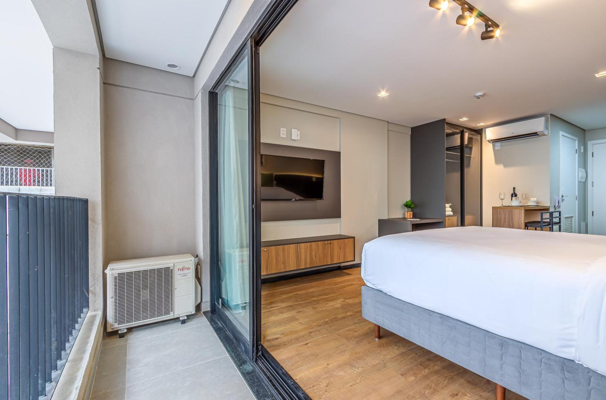 סאו פאולו Apartamentos Completos Novos Ao Lado Da Av Paulista E Masp - Next Paulista מראה חיצוני תמונה