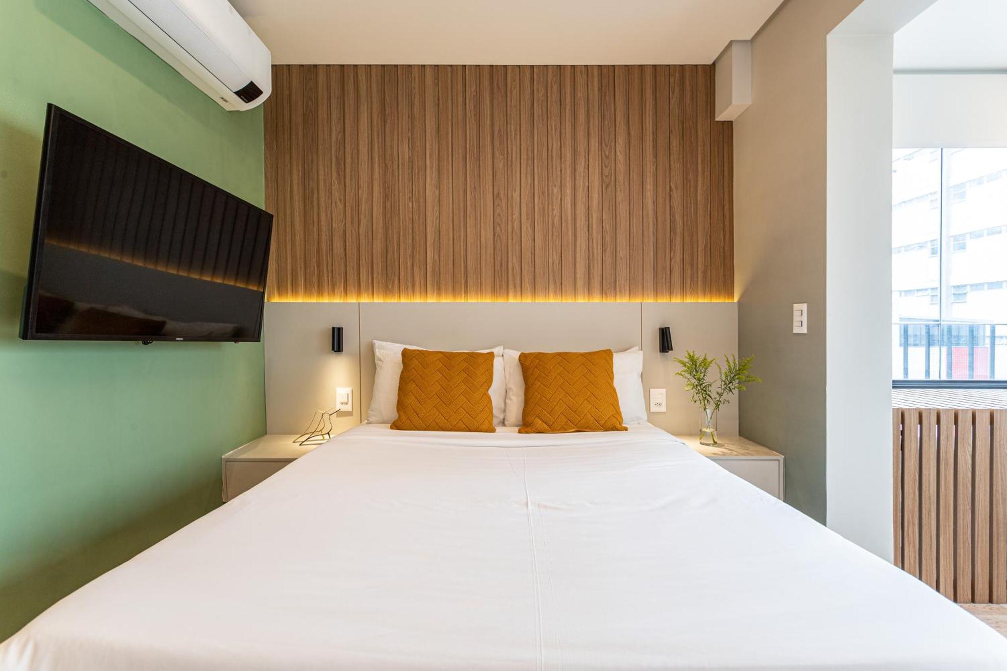 סאו פאולו Apartamentos Completos Novos Ao Lado Da Av Paulista E Masp - Next Paulista מראה חיצוני תמונה