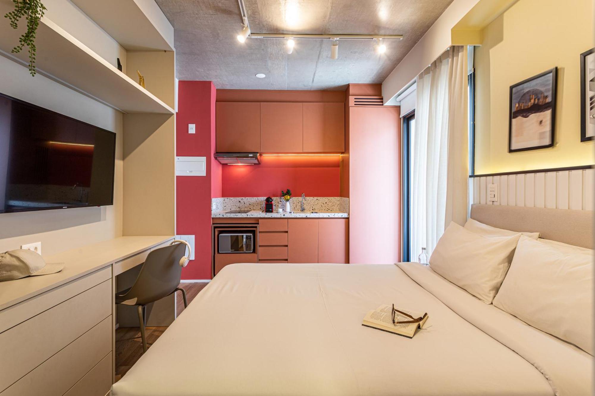 סאו פאולו Apartamentos Completos Novos Ao Lado Da Av Paulista E Masp - Next Paulista מראה חיצוני תמונה